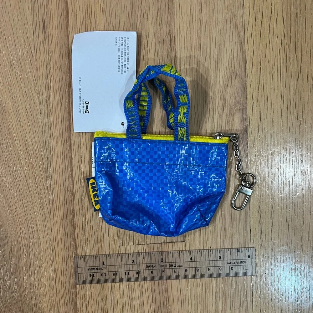 IKEA mini tote bag (blue)